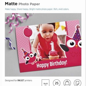 HP A4 Matte Photo Paper