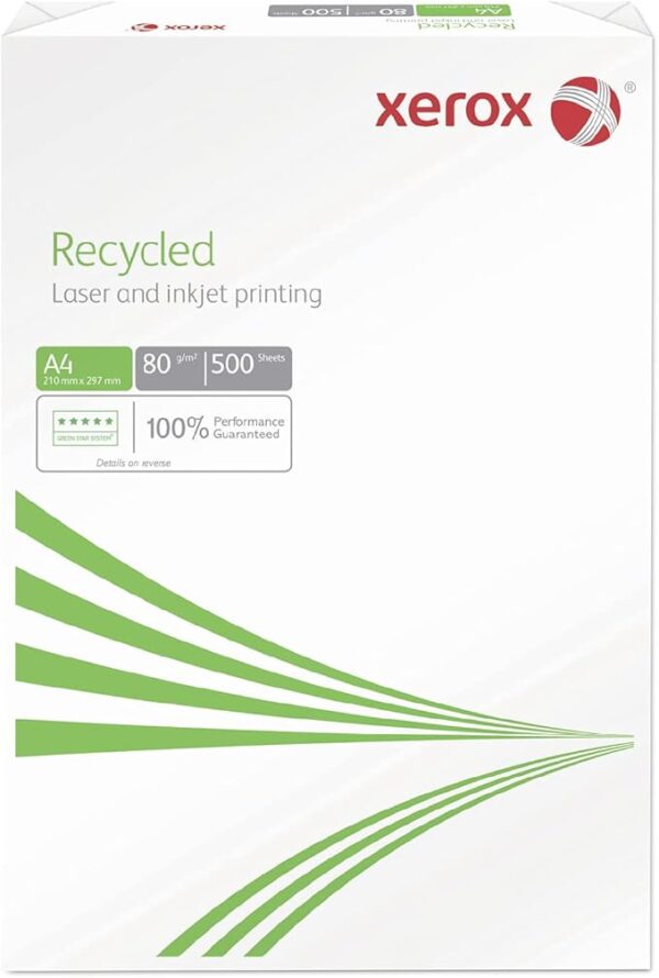 Xerox A4 Recycled Paper 80gsm