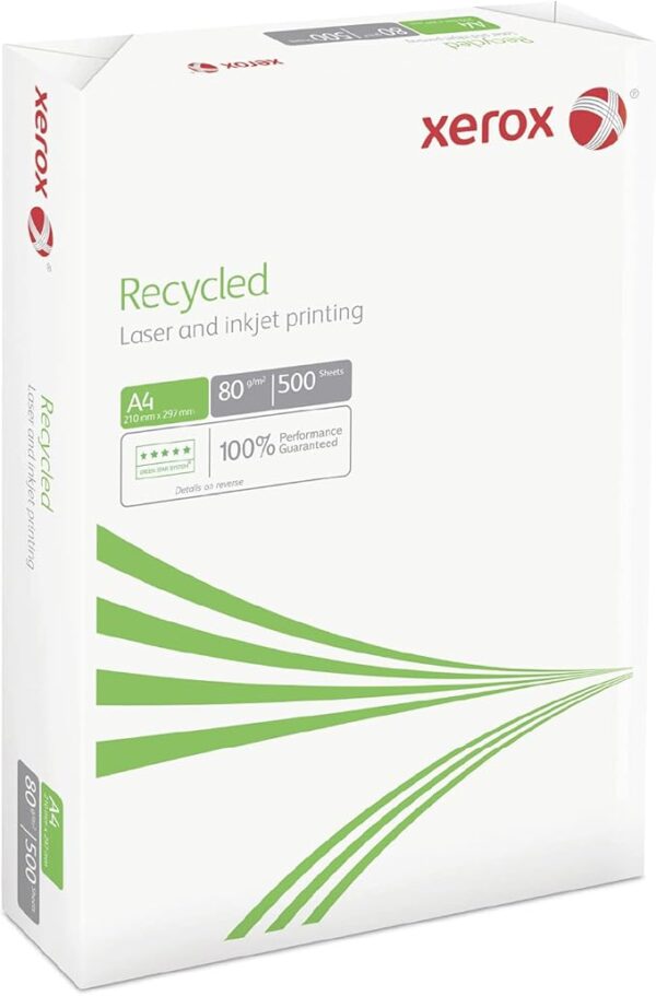 Xerox A4 Recycled Paper 80gsm