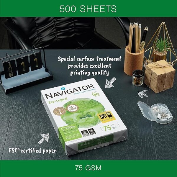Navigator Eco-Logical A4 Paper 80gsm